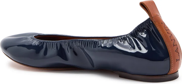 Lanvin Patent Leather Ballet Flats - Image 2