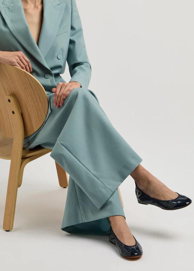 Lanvin Patent Leather Ballet Flats - Image 5