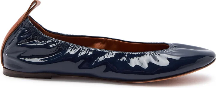 Lanvin Patent Leather Ballet Flats