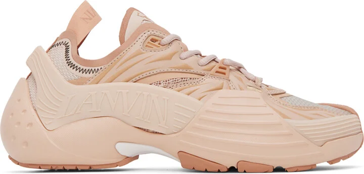 Lanvin Pink Flash-X Sneakers