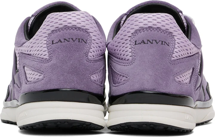 Lanvin Purple Meteor Sneakers - Image 2