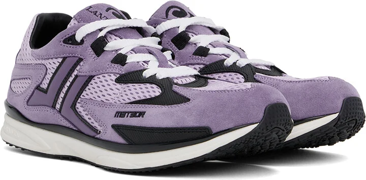 Lanvin Purple Meteor Sneakers - Image 4