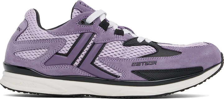 Lanvin Purple Meteor Sneakers