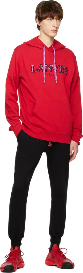 Lanvin Red Flash-X Sneakers - Image 5