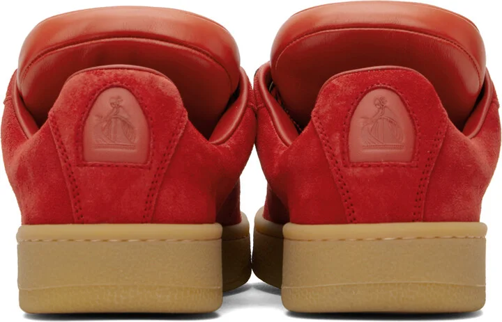 Lanvin Red Future Edition P24 Curb Lite Sneakers - Image 2