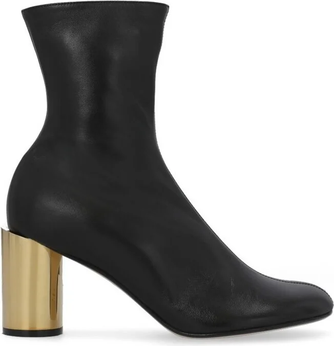 Lanvin Round-Toe Side Zipped Boots