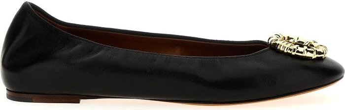 Lanvin Round Toe Slip-On Ballerina Shoes