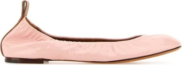 Lanvin Ruched Detail Ballerina Shoes