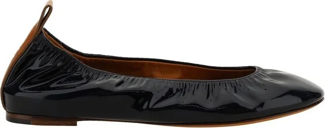 Lanvin Ruched Detail Ballerina Shoes