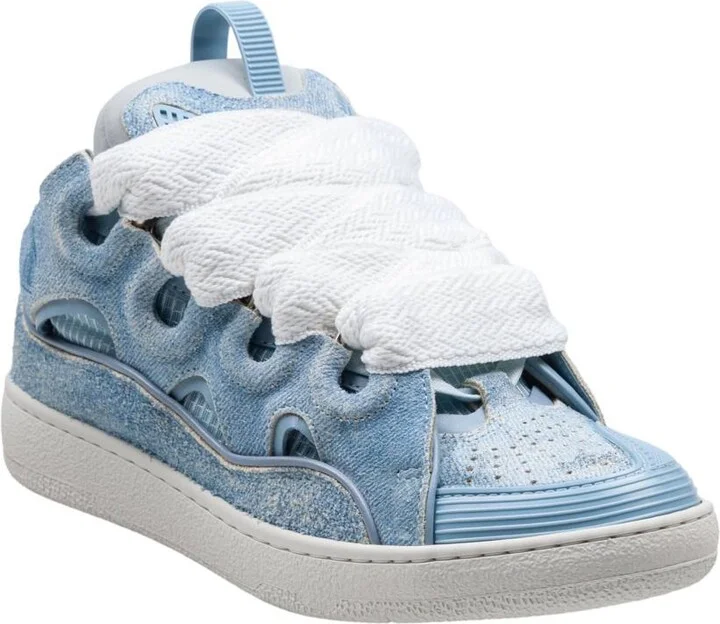 Lanvin Sneakers In Calf Nappa, Suede And Mesh - Image 2