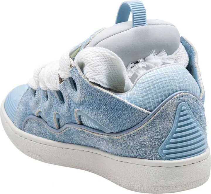 Lanvin Sneakers In Calf Nappa, Suede And Mesh - Image 4