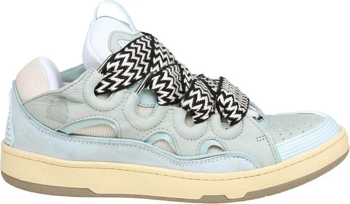 Lanvin Sneakers In Leather And Fabric