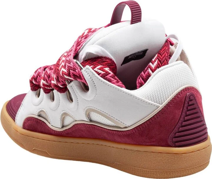 Lanvin Sneakers In Leather, Fabric And Suede - Image 3