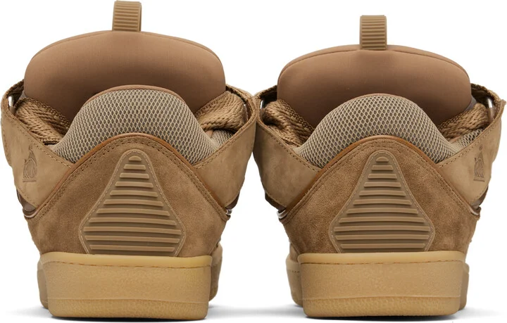 Lanvin SSENSE Exclusive Brown Curb Sneakers - Image 2