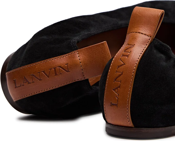 Lanvin Suede Ballet Flats - Image 3