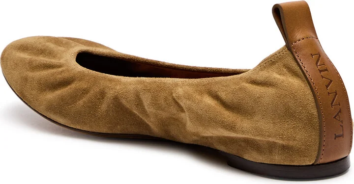 Lanvin Suede Ballet Flats - Image 6