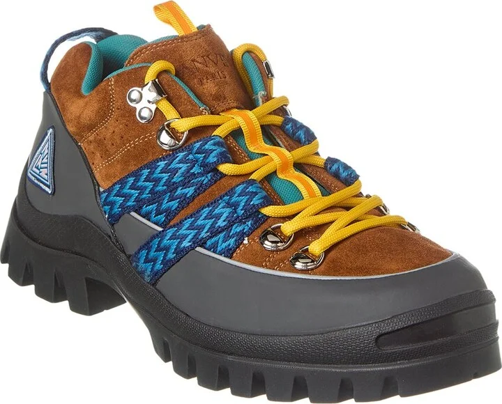 Lanvin Suede Hiking Boot