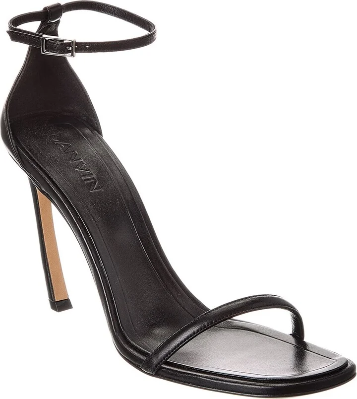 Lanvin Swing 95 Leather Sandal