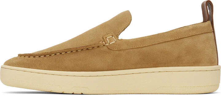 Lanvin Tan Cruiser Suede Sneakers - Image 3