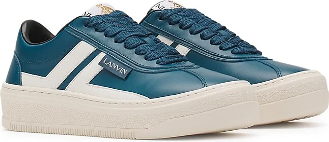 Lanvin Unisex Cash Leather Sneakers