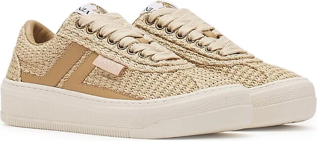 Lanvin Unisex Cash Raffia Sneakers