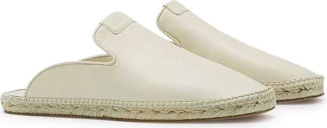 Lanvin Unisex Domra Leather Mules