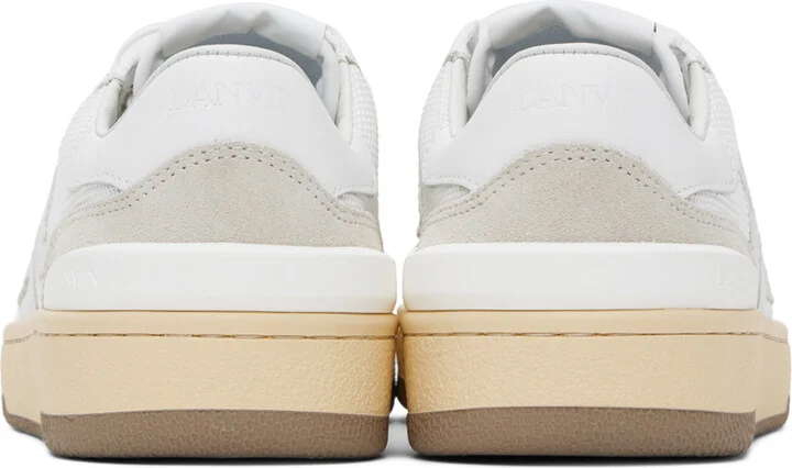 Lanvin White Clay Sneakers - Image 2