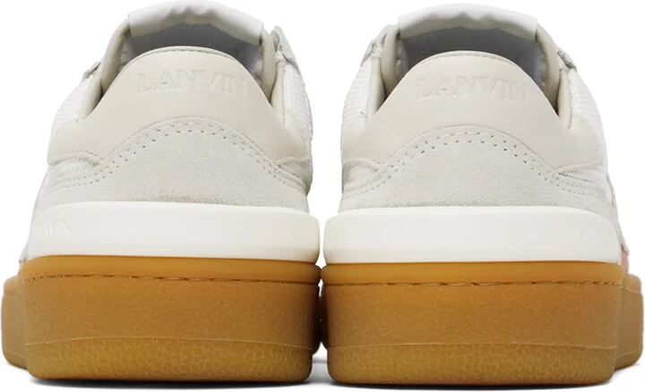 Lanvin White Clay Sneakers - Image 2