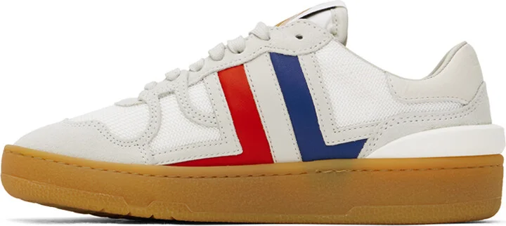 Lanvin White Clay Sneakers - Image 3