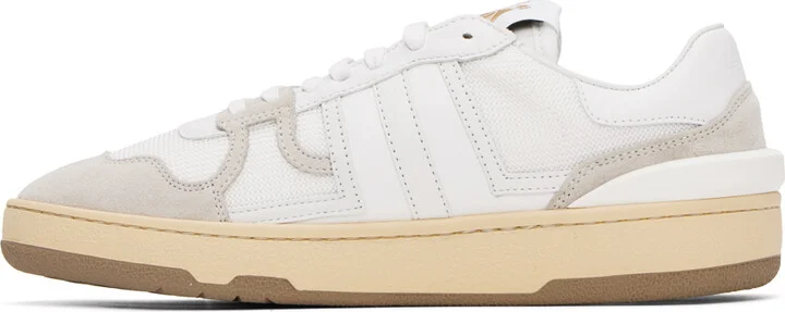 Lanvin White Clay Sneakers - Image 3