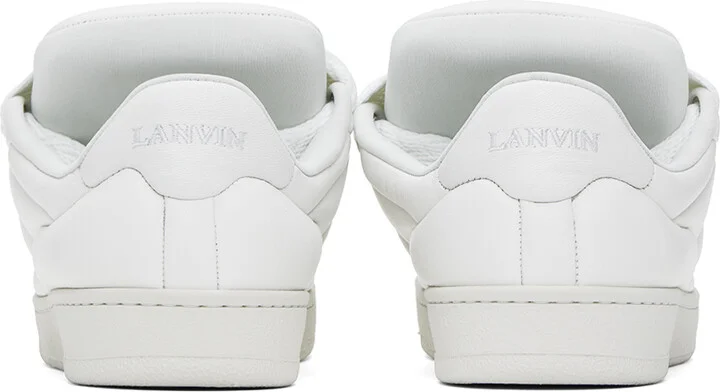Lanvin White Curb XL Sneakers - Image 2