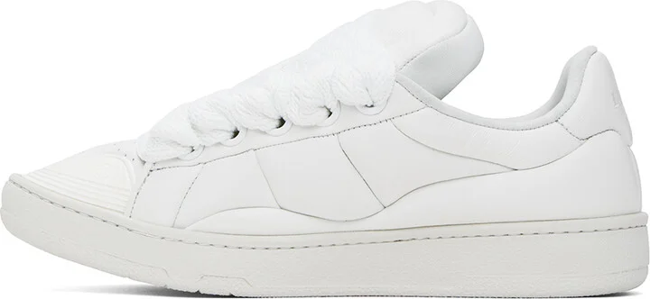 Lanvin White Curb XL Sneakers - Image 3