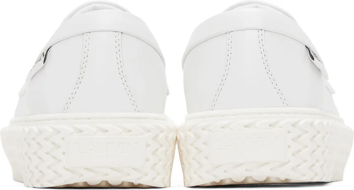 Lanvin White Curbies Slip-On Sneakers - Image 2