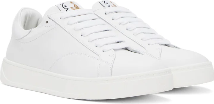 Lanvin White DDB0 Sneakers - Image 4