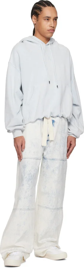 Lanvin White 'Lanvin' Cash Leather Sneakers - Image 5