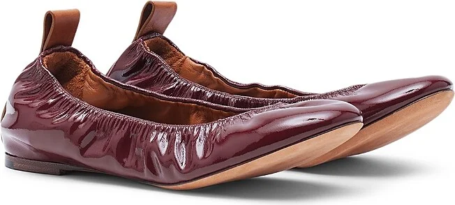 Lanvin Women's The Ballerina Flat in Patent Leather