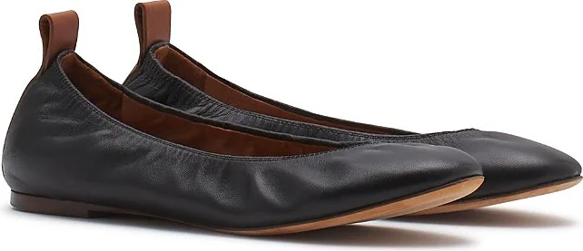 Lanvin Women's The Leather Ballerina Flat