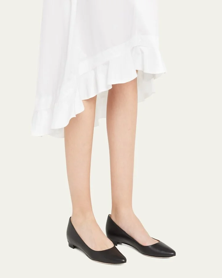 Lanza BB Lambskin Ballerina Flats - Image 4