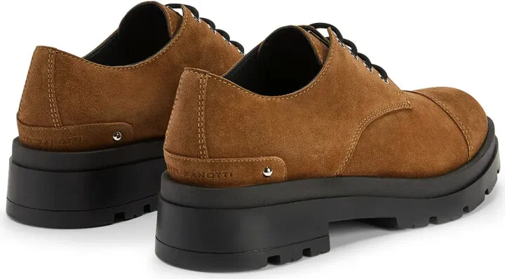Lapley logo-plaque Derby shoes - Image 3