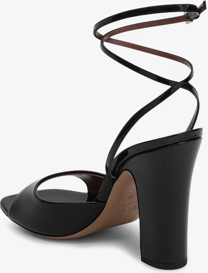Lara 100 Patent Leather Sandals - Image 2