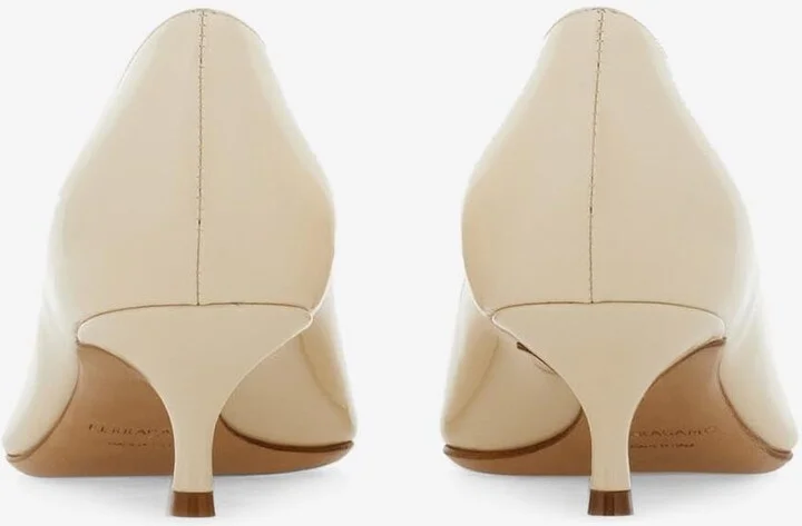 Lara 40 Gancini Leather Pumps - Image 2