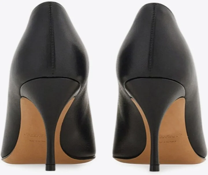 Lara 70 Gancini Leather Pumps - Image 2