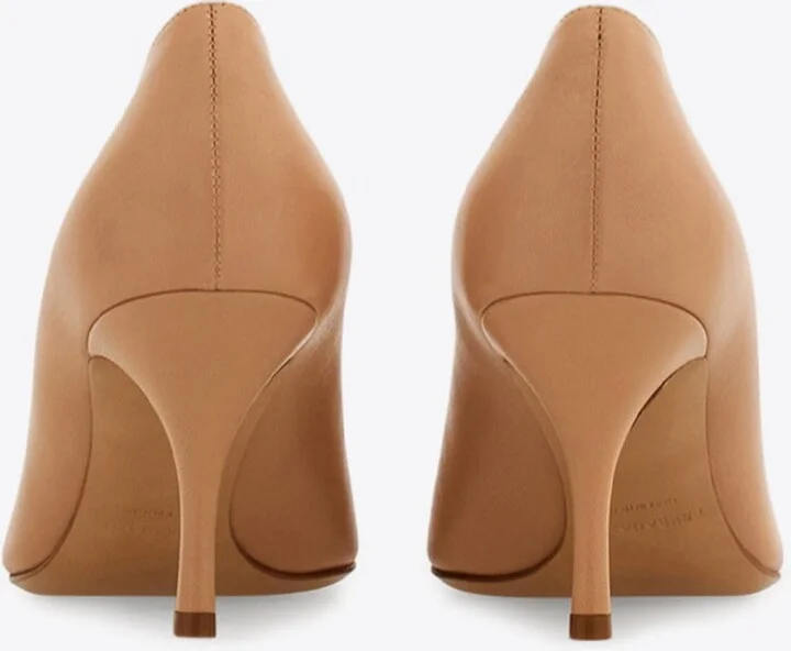Lara 70 Gancini Leather Pumps - Image 2