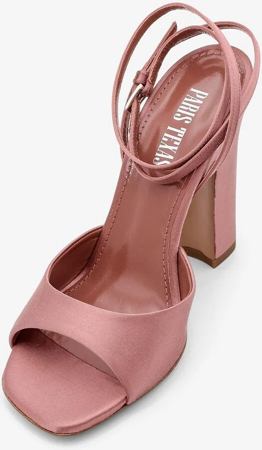 Lara 85 Satin Sandals - Image 3