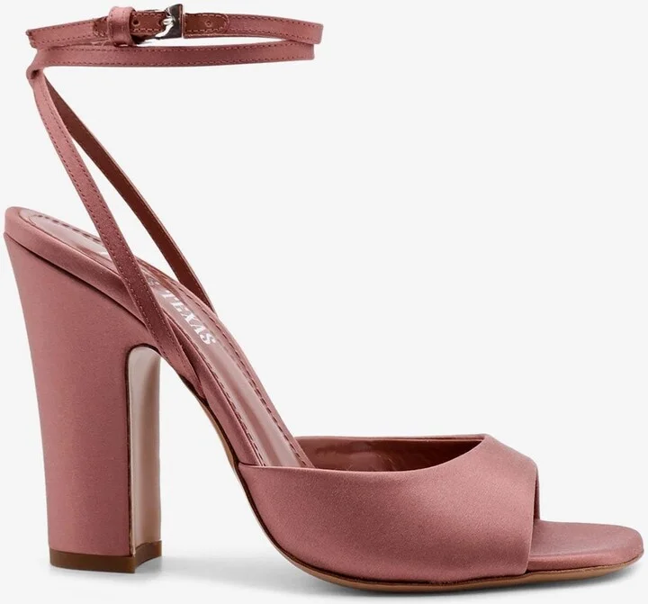 Lara 85 Satin Sandals