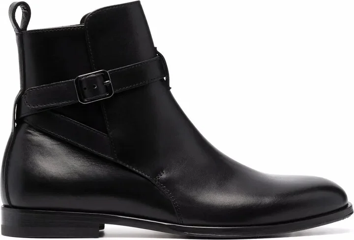 Lara buckled ankle boots
