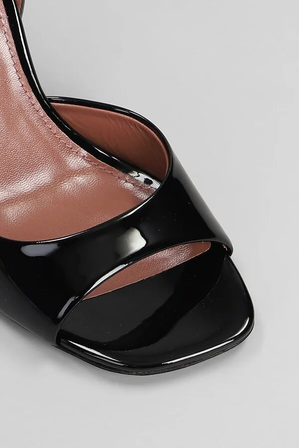 Lara Sandal 100 Sandals In Black Patent Leather - Image 5