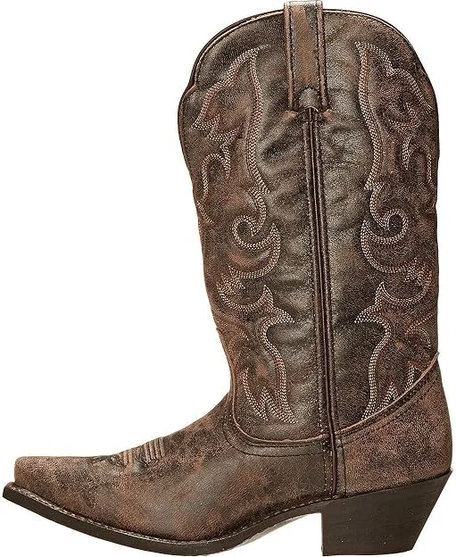 Laredo Access Women's Boots Black/Tan : 6.5 B - Medium, Leather - Image 7