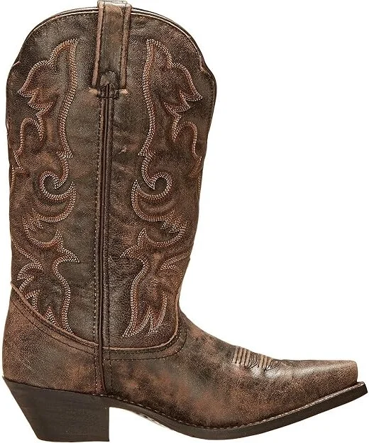 Laredo Access Women's Boots Black/Tan : 6.5 B - Medium, Leather - Image 8
