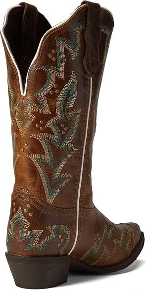 Laredo Adrian Women's Boots Honey : 9 B - Medium, Leather - Image 4